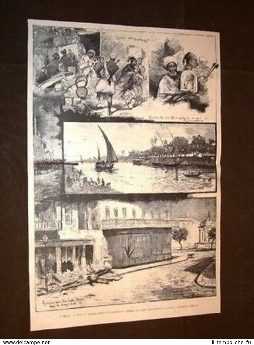 Egitto Bombardamento Alessandria Saccheggio Strage Nilo | Immagine principale