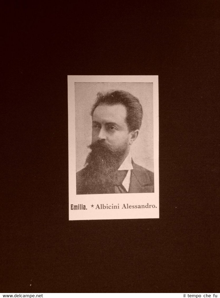 Elezioni Deputato del 1924 Onorevole Albicini Alessandro e Capanni Italo