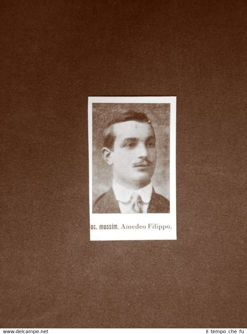 Elezioni Deputato del 1924 Onorevole Amedeo Filippo e Montini Giorgio