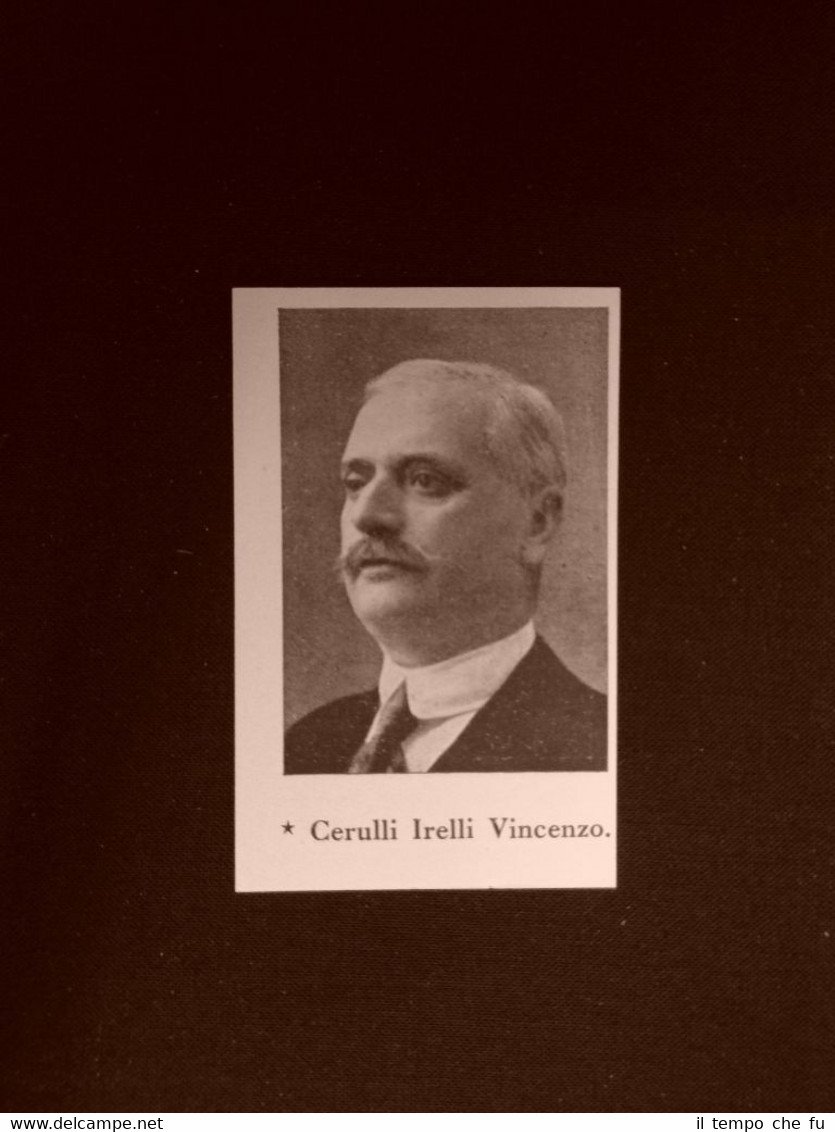 Elezioni Deputato del 1924 Onorevole Cerulli Irelli Vincenzo Mariotti Alessandro