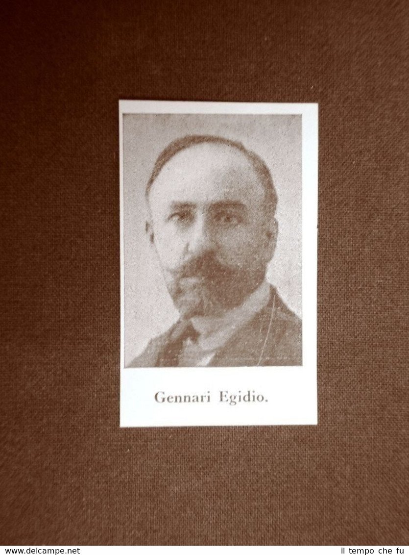 Elezioni Deputato del 1924 Onorevole Gennari Egidio e Labriola Arturo