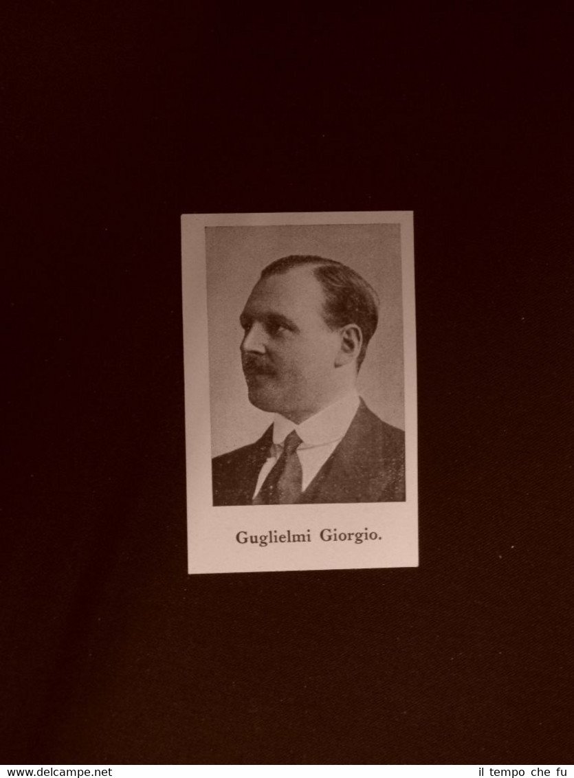 Elezioni Deputato del 1924 Onorevole Guglielmi Giorgio e Orano Paolo