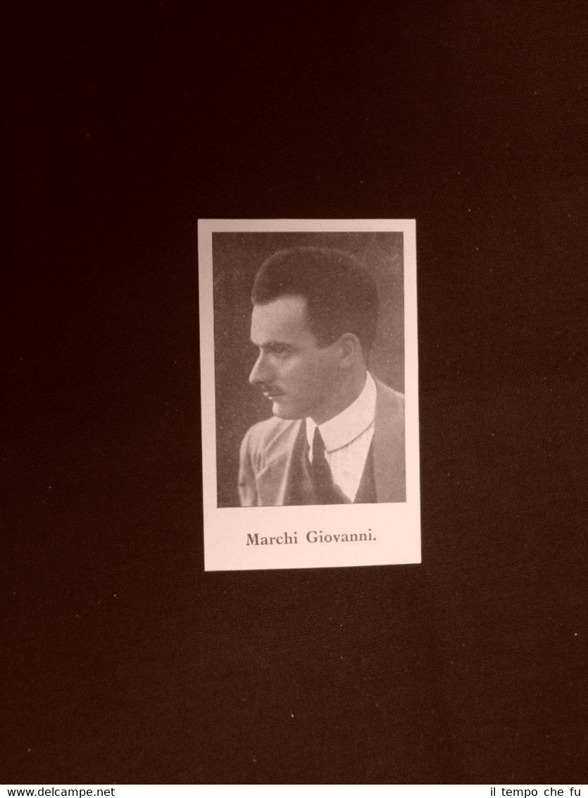 Elezioni Deputato del 1924 Onorevole Marchi Giovanni e Orsolini Cencelli …