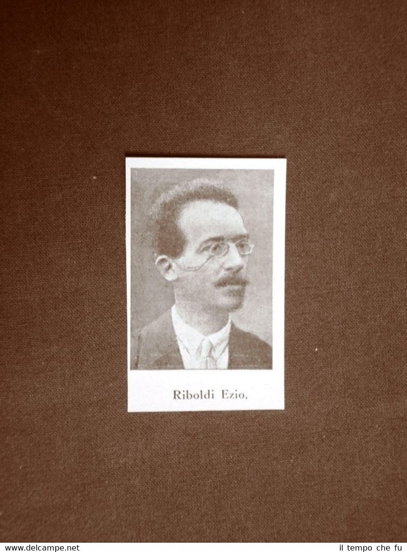 Elezioni Deputato del 1924 Onorevole Riboldi Ezio e Priolo Antonio