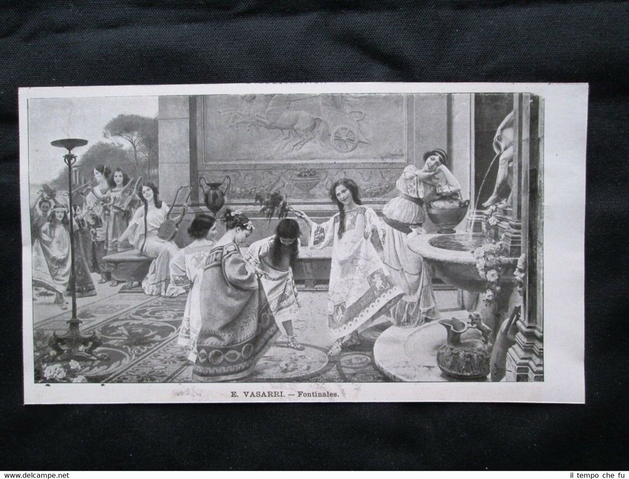 Emilio Vasarri - Fontane Stampa del 1905 | Immagine principale