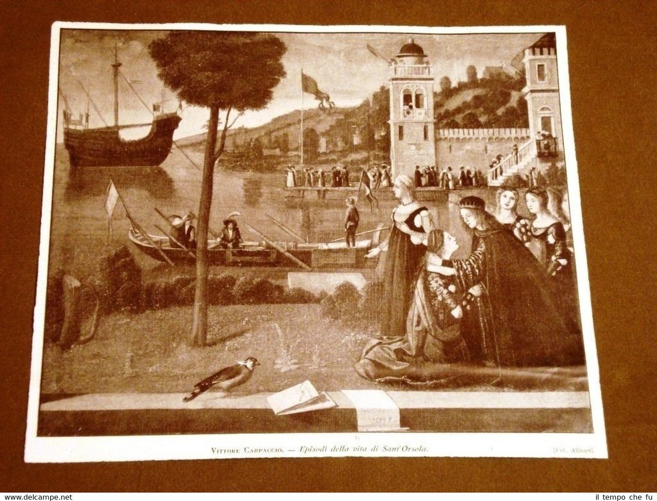 Episodi della vita di Sant'Orsola Quadro di Vittore Carpaccio