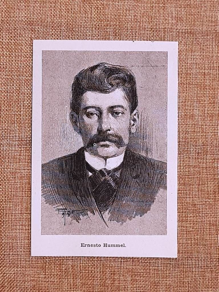 Ernest Hummel Stampa del 1898