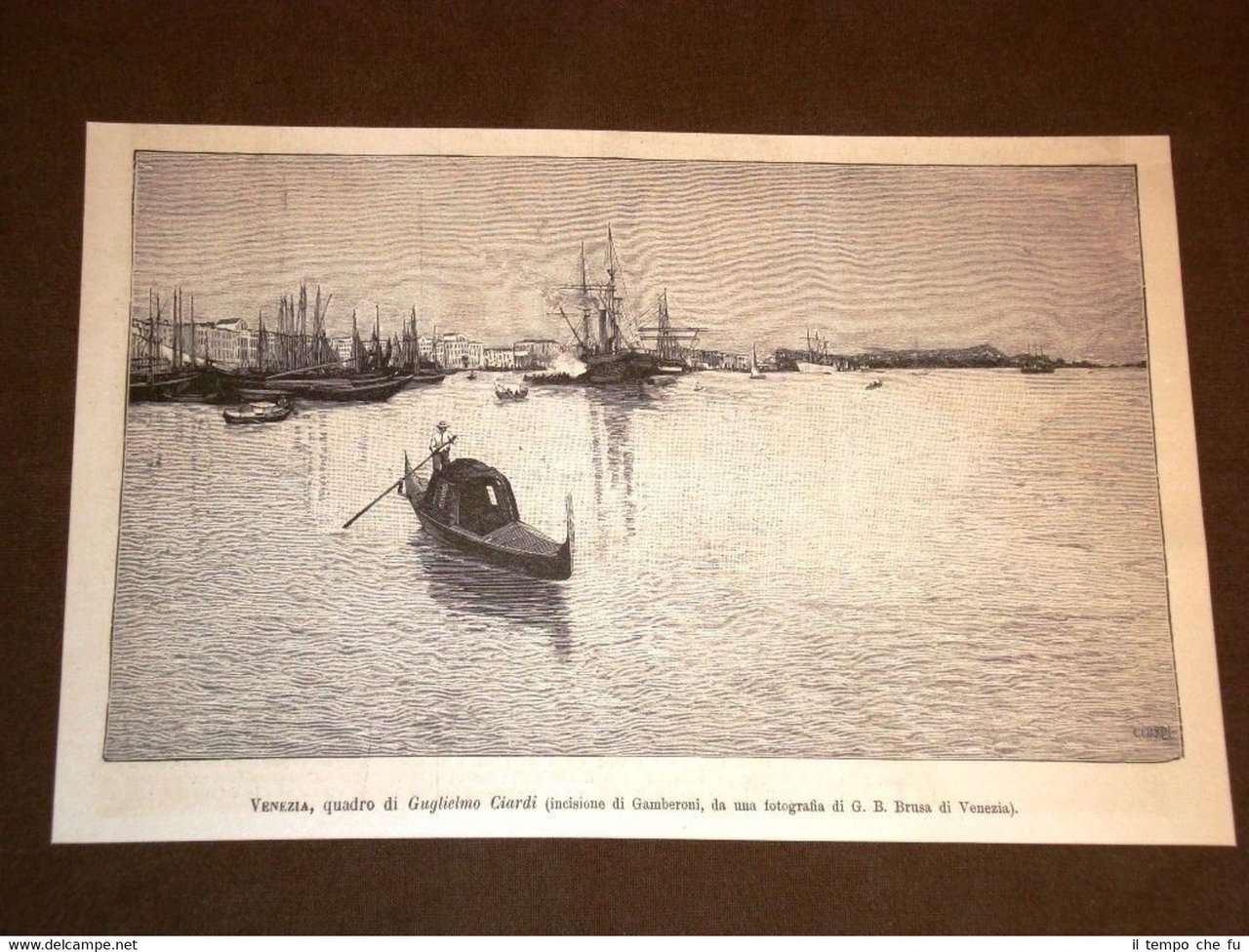 Esposizione d'arte di Venezia nel 1887 Venezia Quadro di Guglielmo …