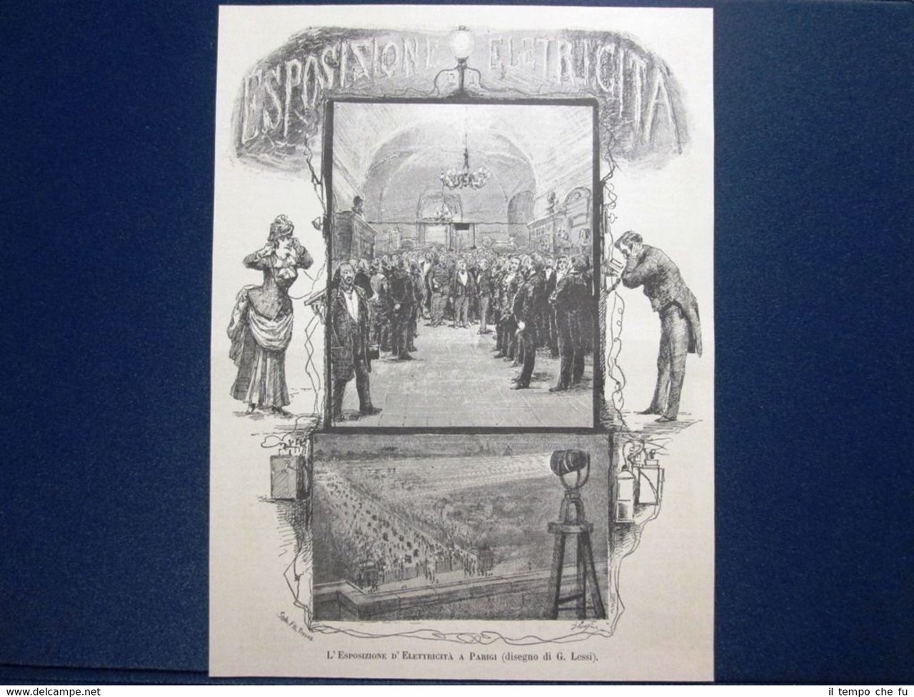 Esposizione d'elettricità a Parigi