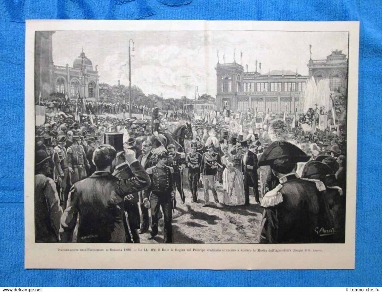 Esposizione di Bologna del 1888: Umberto I e Margherita di … | Immagine principale