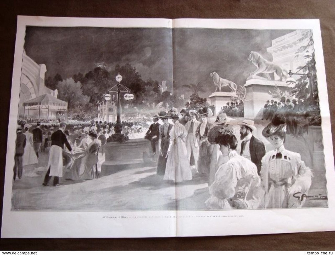 Esposizione di Milano del 1906 Concerti all'aria aperta + Parigi … | Immagine principale