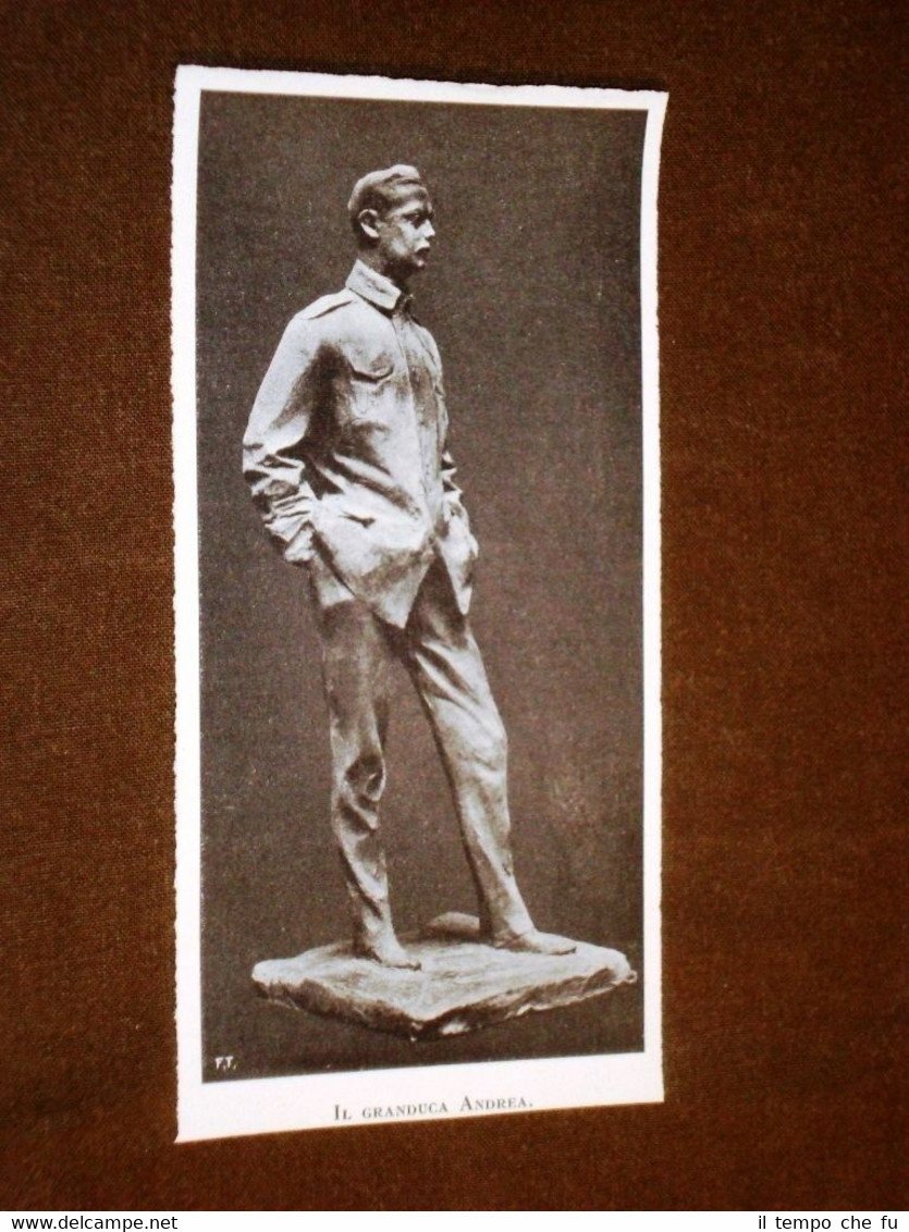 Esposizione di Roma nel 1913 Il Granduca Andrea Statua di …