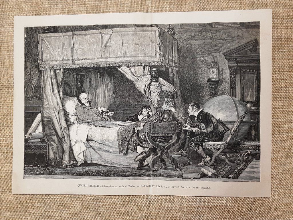 Esposizione di Torino nel 1880 Galileo in Arcetri di Niccolò …