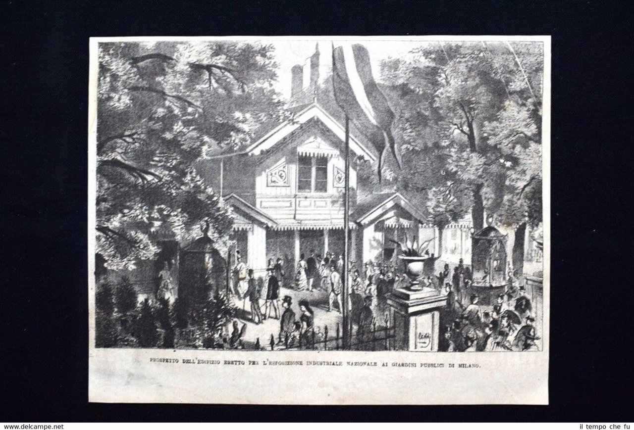 Esposizione Industriale 1871 Milano + Cattedrale di Cracovia,Polonia