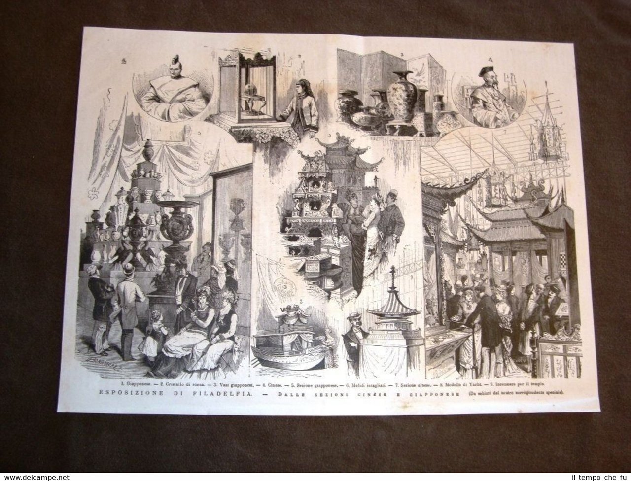 Esposizione internazionale Filadelfia nel 1876 Sezione della Cina e del …