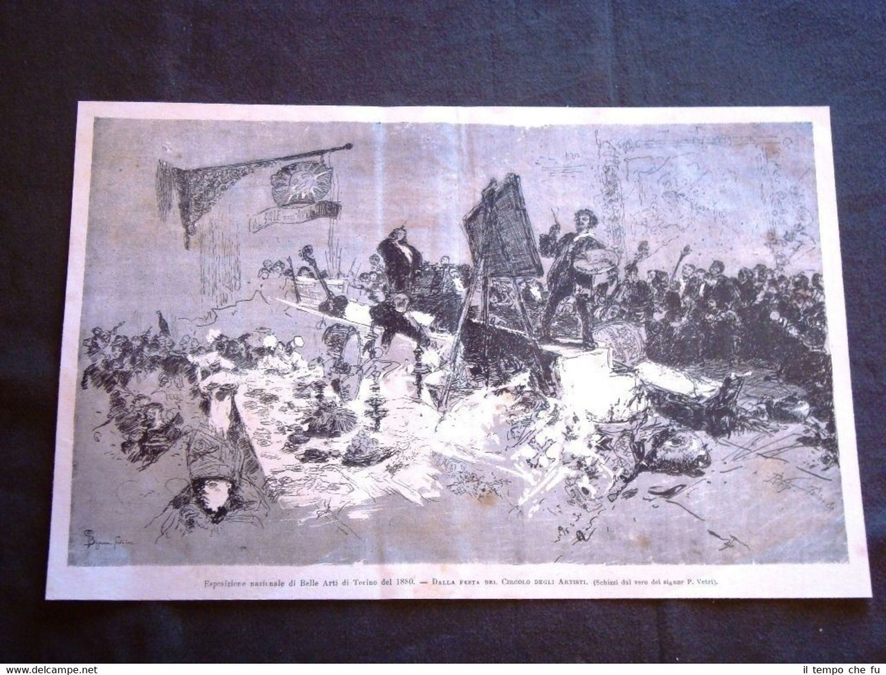 Esposizione nazionale di Belle Arti di Torino del 1880 Festa … | Immagine principale