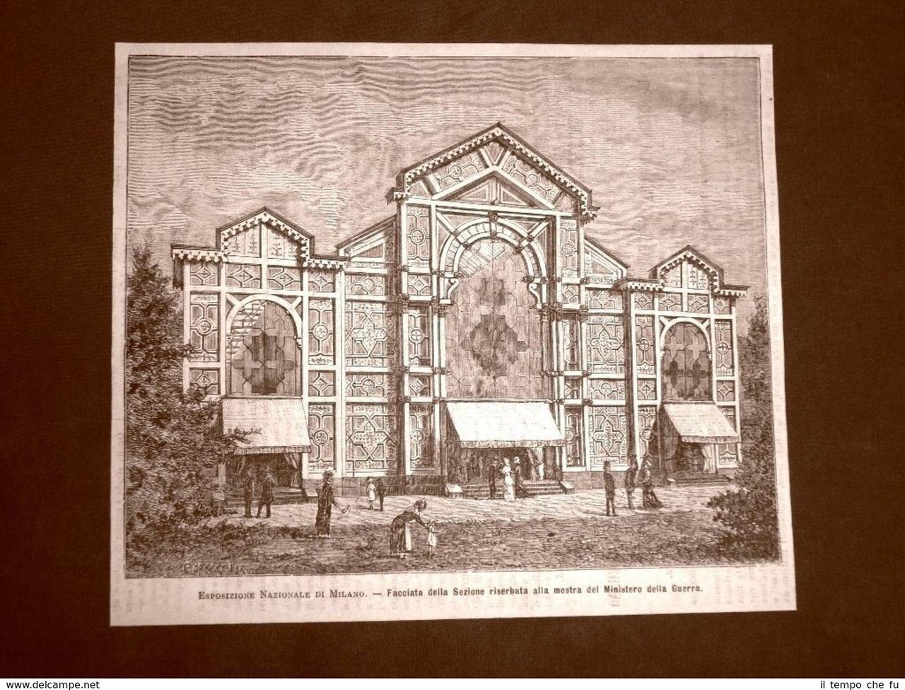 Esposizione Nazionale di Milano nel 1881 Sezione del Ministero della …