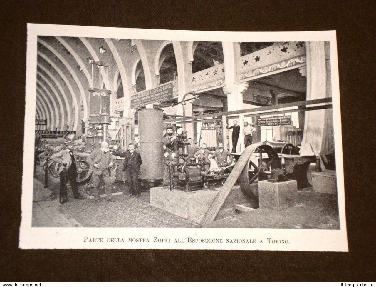 Esposizione nazionale di Torino nel 1898 Parte della mostra Zopfi