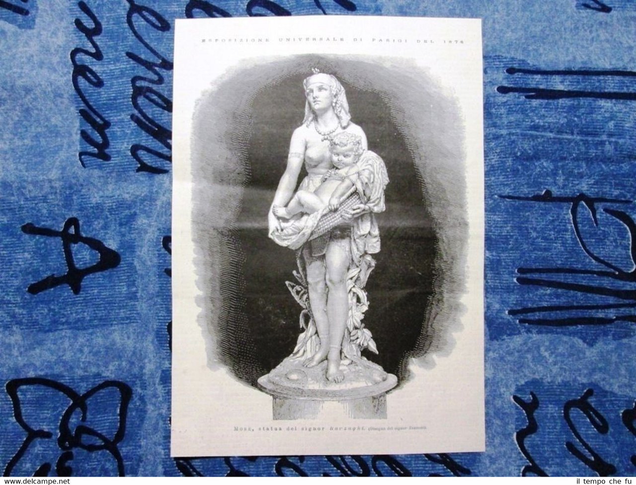 Esposizione universale di Parigi del 1878: Mosé, statua del signor … | Immagine principale
