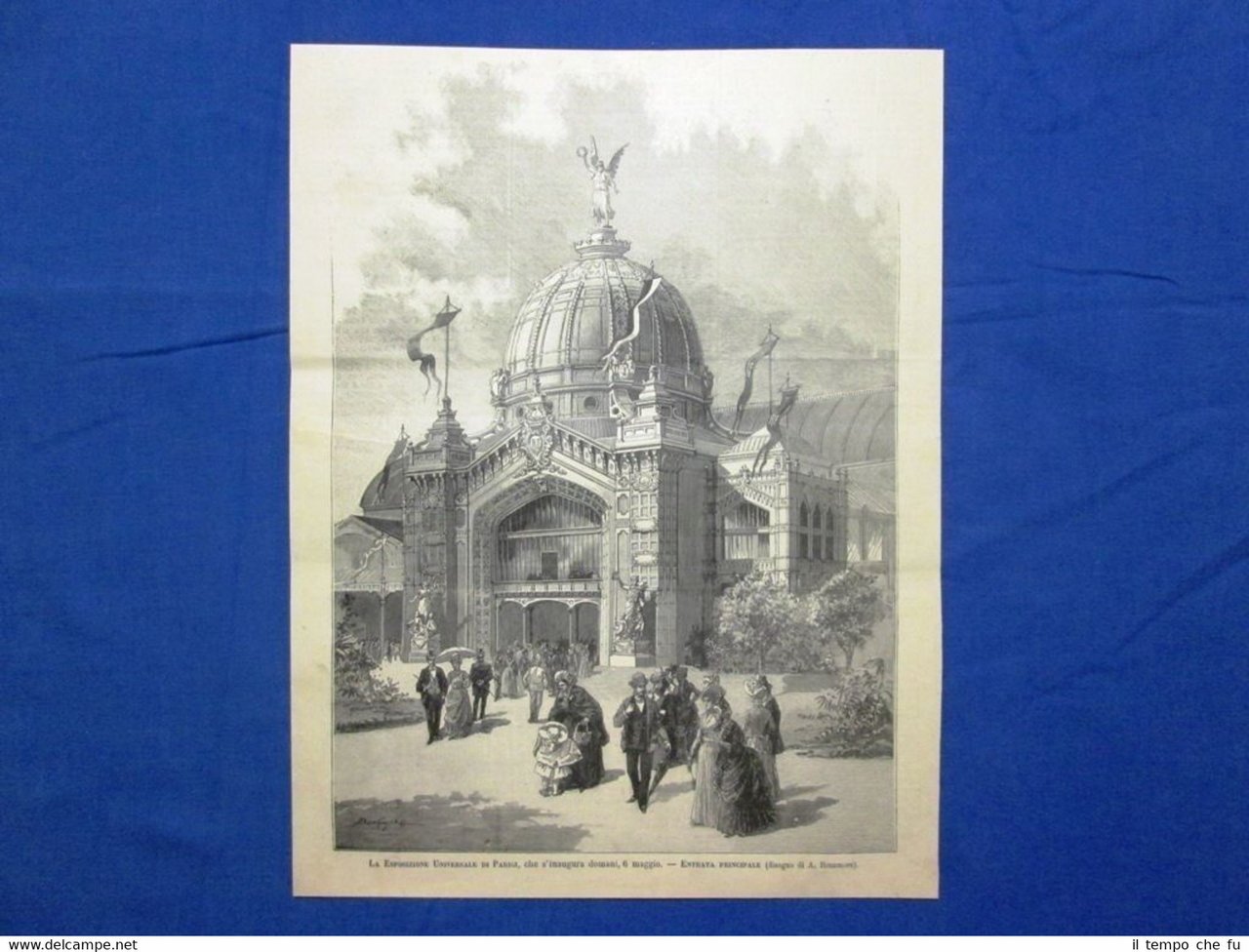 Esposizione universale di Parigi del 1889: Entrata principale | Immagine principale