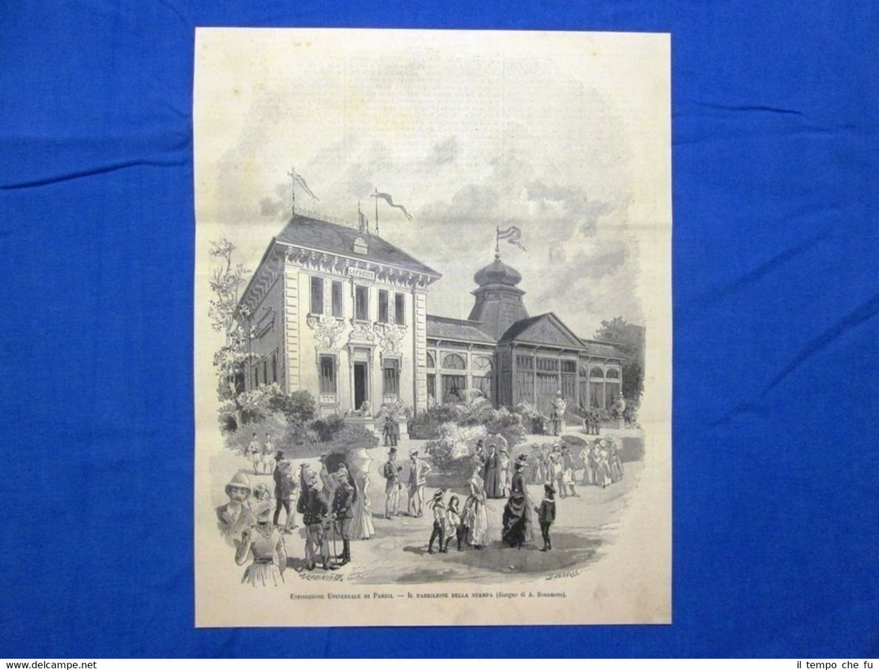 Esposizione universale di Parigi del 1889: Padiglione della Stampa | Immagine principale