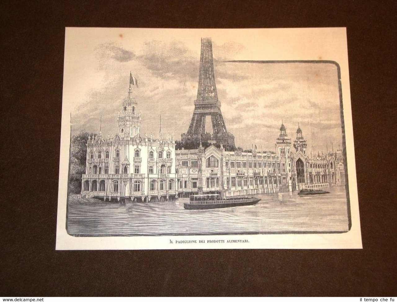 Esposizione universale di Parigi del 1889 Padiglione Prodotti alimentari Eiffel