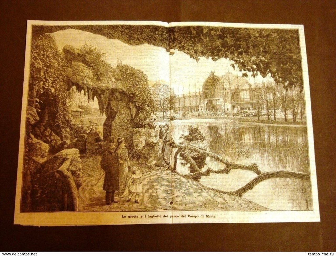 Esposizione universale di Parigi nel 1878 Grotte e laghetti del … | Immagine principale
