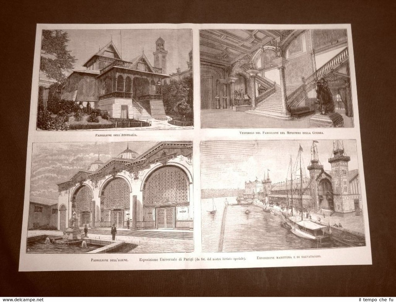 Esposizione universale di Parigi nel 1880 Australia Guerra Igiene Marittima