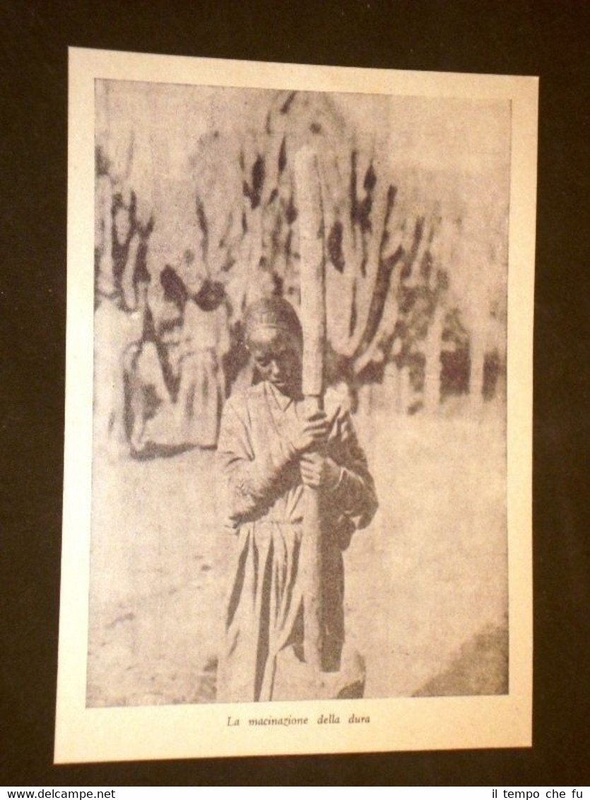 Etiopia Propaganda fascista La macinazione della dura