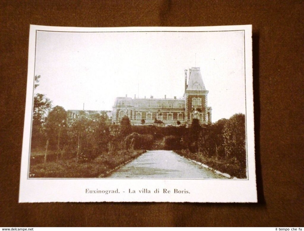 Euxinogrado, Evksinograd o Euxinograde mel 1923 Villa di Re Boris …