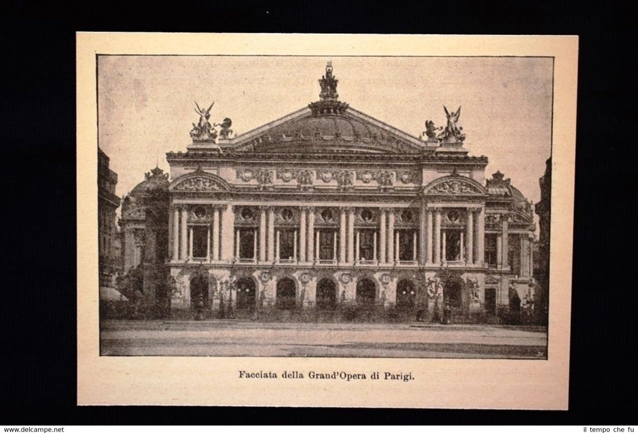 Facciata della Grand'Opera di Parigi