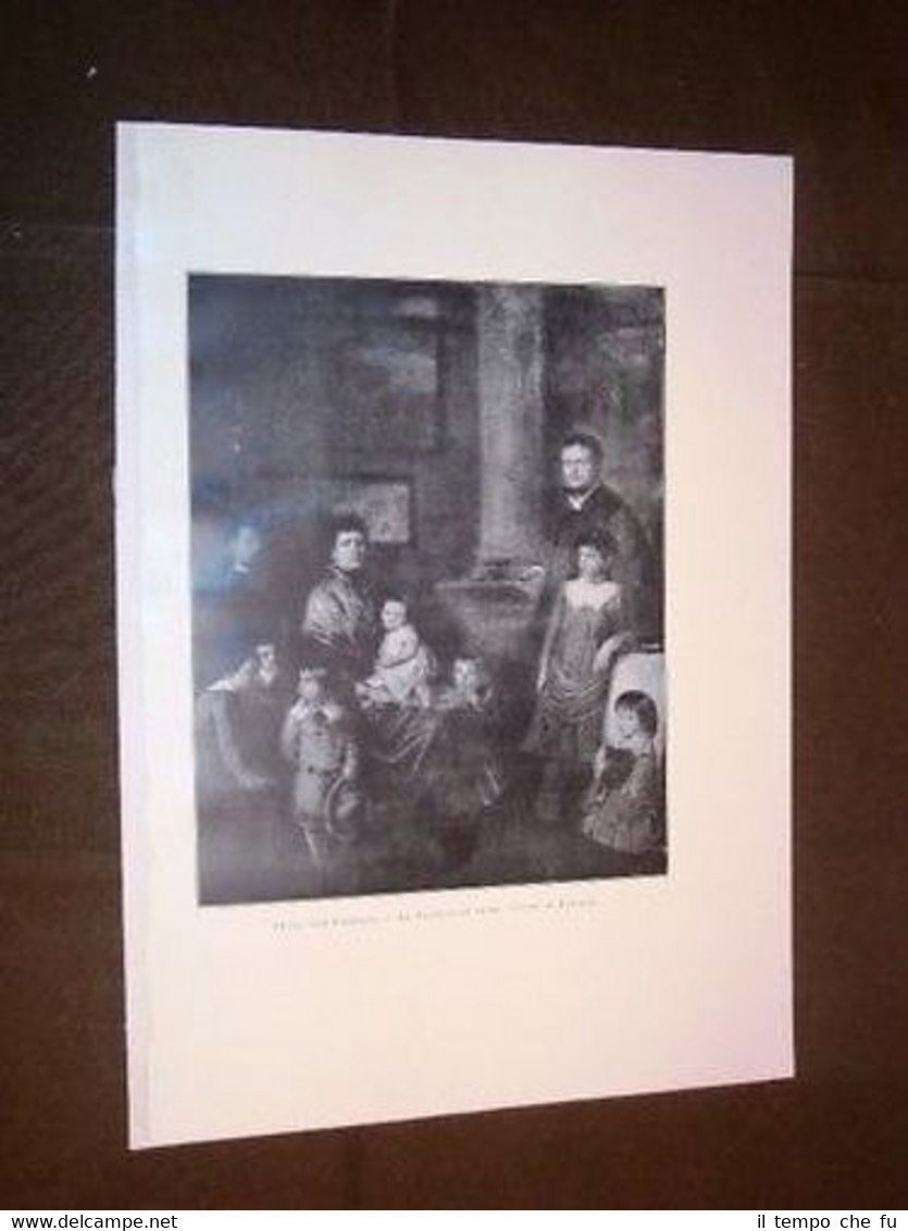 Famile du Prince Louis de Bavière - Franz von Lenbach