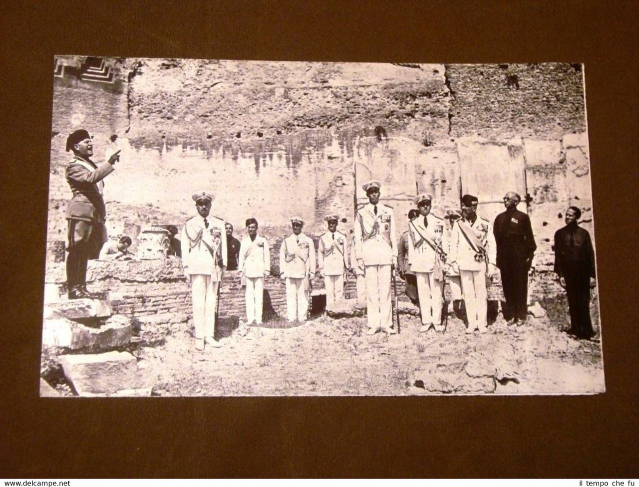 Fascismo in Italia Anni '30 Roma Palatino Mussolini Balbo Duca … | Immagine principale