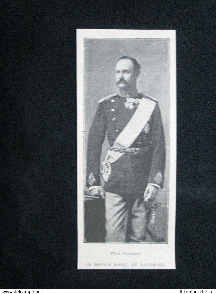 Federico, Principe Reale di Danimarca Stampa del 1902