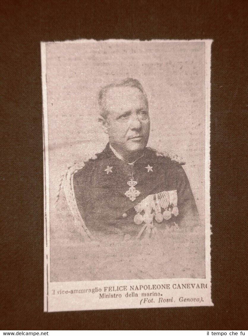 Felice Napoleone Canevaro nel 1898 Lima 7 luglio 1838 – …