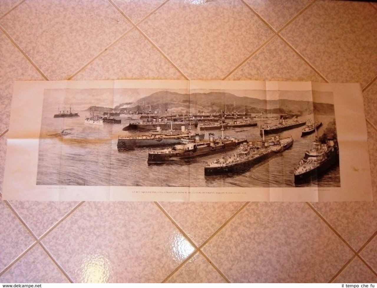 Feste di Tolone nel 1901 Congresso della Marina Squadra di …