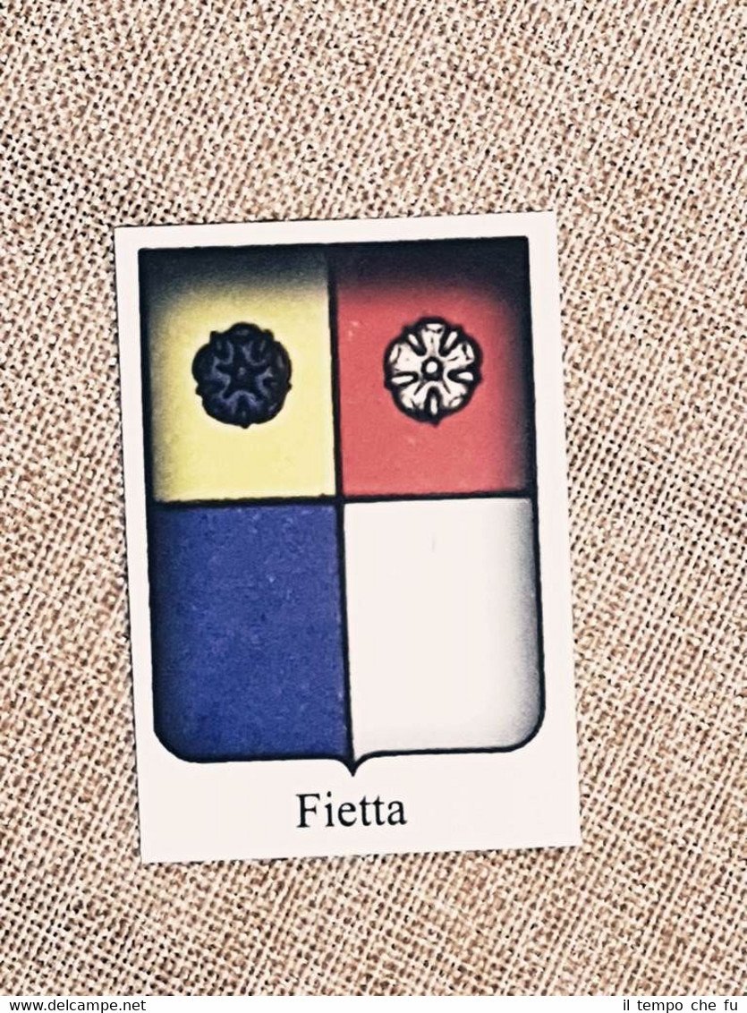 Fietta e Fantoni Famiglia nobile Stemma Annuario della nobiltà Giornale …