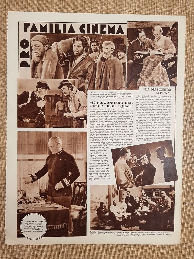 Film Maschera eterna Prigioniero isola degli squali Illustrazione di Cinema …