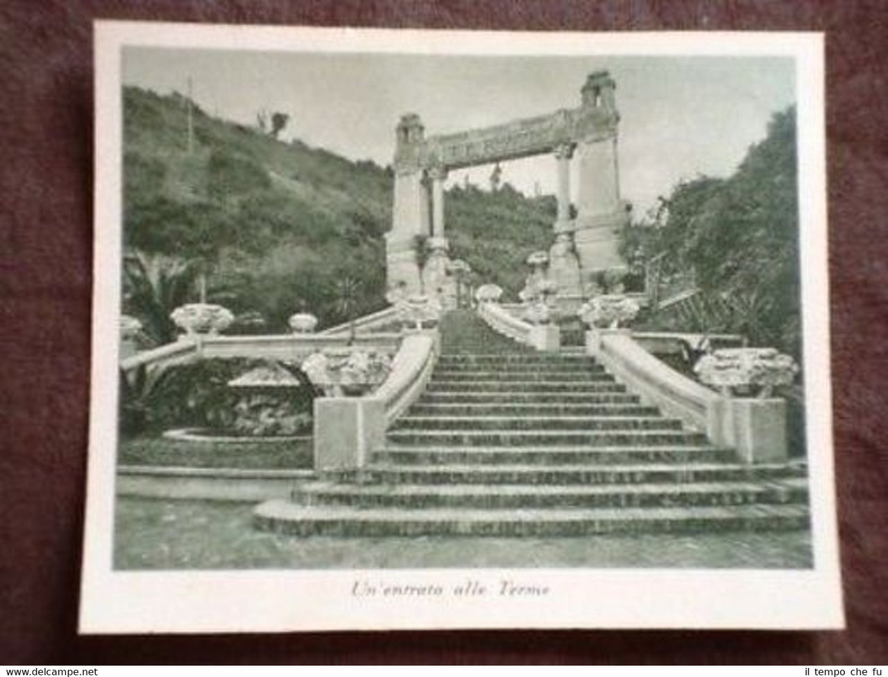 Foto di Agnano Terme e dell'Interno di una stufa