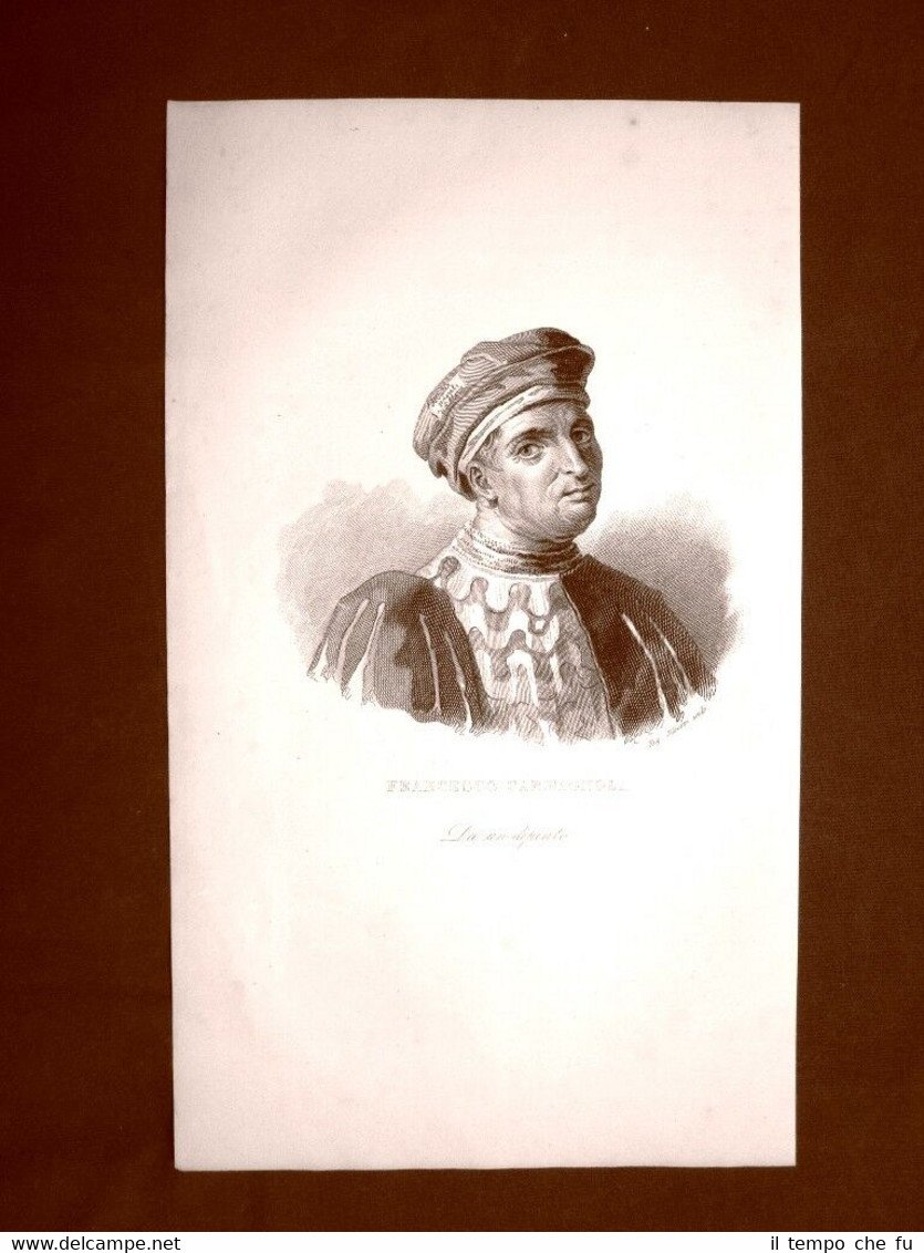 Francesco Bussone Carmagnola 1385 – Venezia 5 maggio 1432 Acquaforte … | Immagine principale