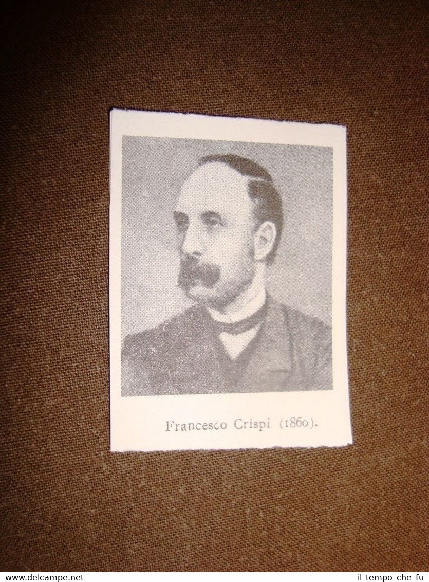 Francesco Crispi nel 1860 Ribera, 4 ottobre 1818 – Napoli, …
