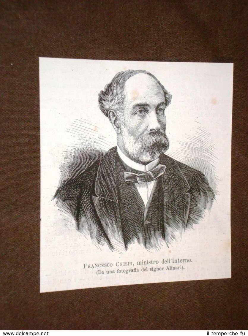 Francesco Crispi nel 1878 Ribera, 4 ottobre 1818 – Napoli, …