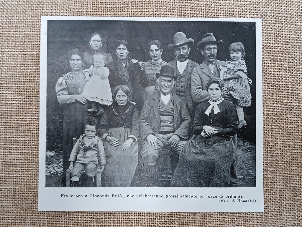 Francesco e Gioconda Ruffo nel 1906, che celebreranno le nozze … | Immagine principale