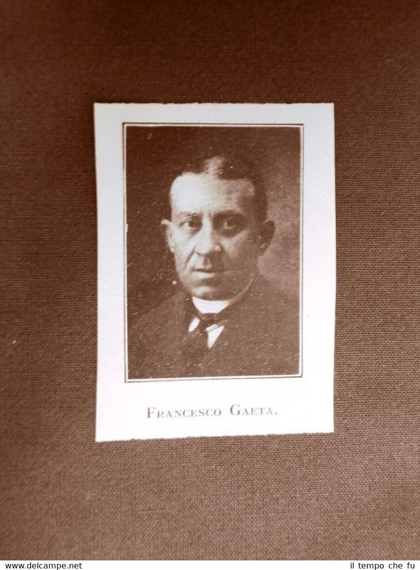 Francesco Gaeta Poeta Napoli, 1879 – 1927