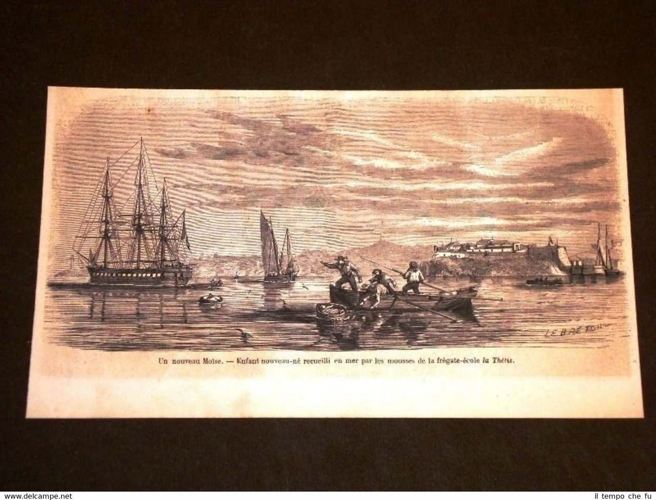 Francia nel 1857 Neonati messi in mare nella schiuma della …