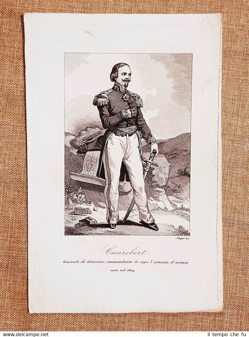 Francois Marcellin Certain de Canrobert Saint-Céré 1809 Parigi 1895 Generale | Immagine principale