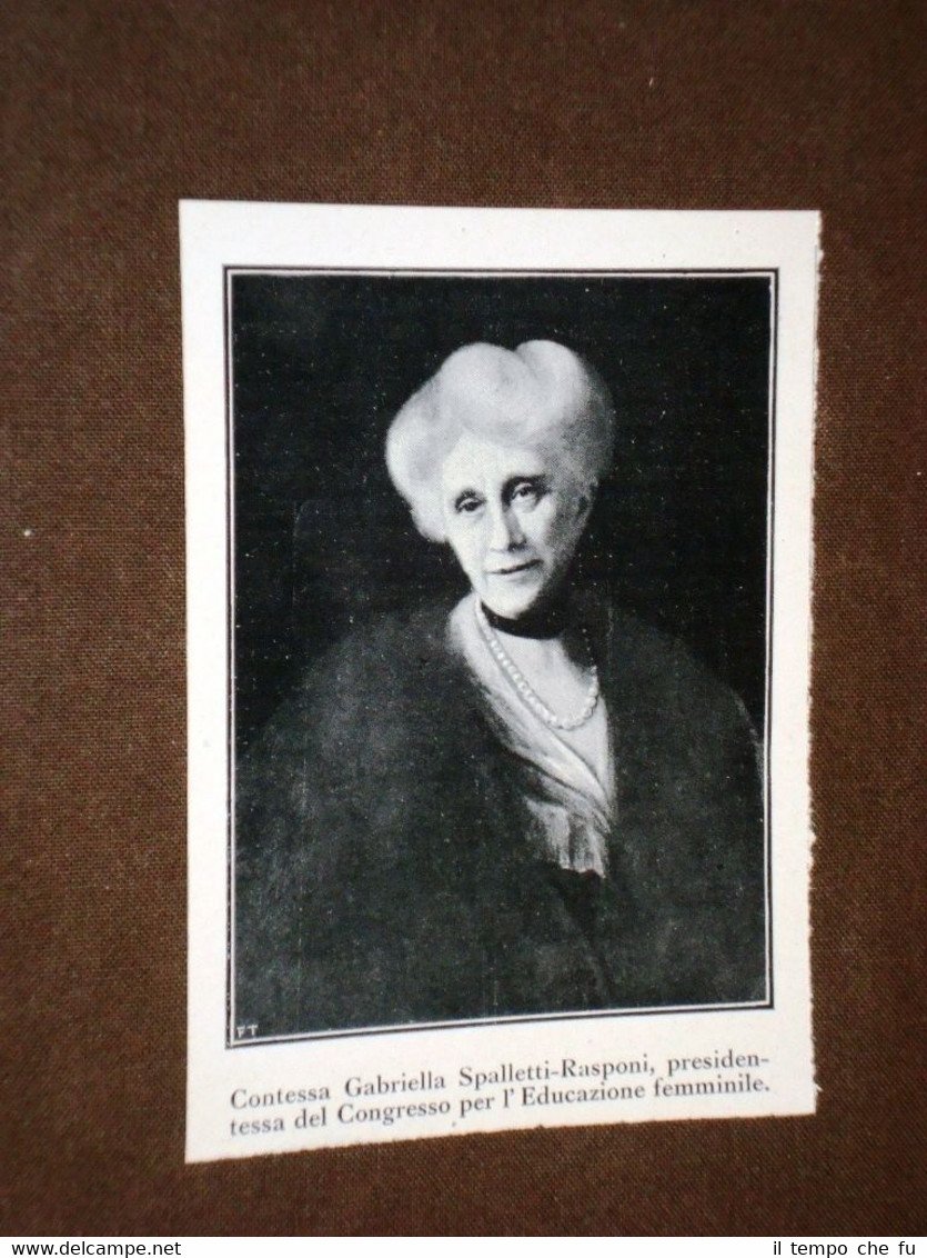 Gabriella Rasponi Spalletti Ravenna, 10 aprile 1853 – Roma, 29 …