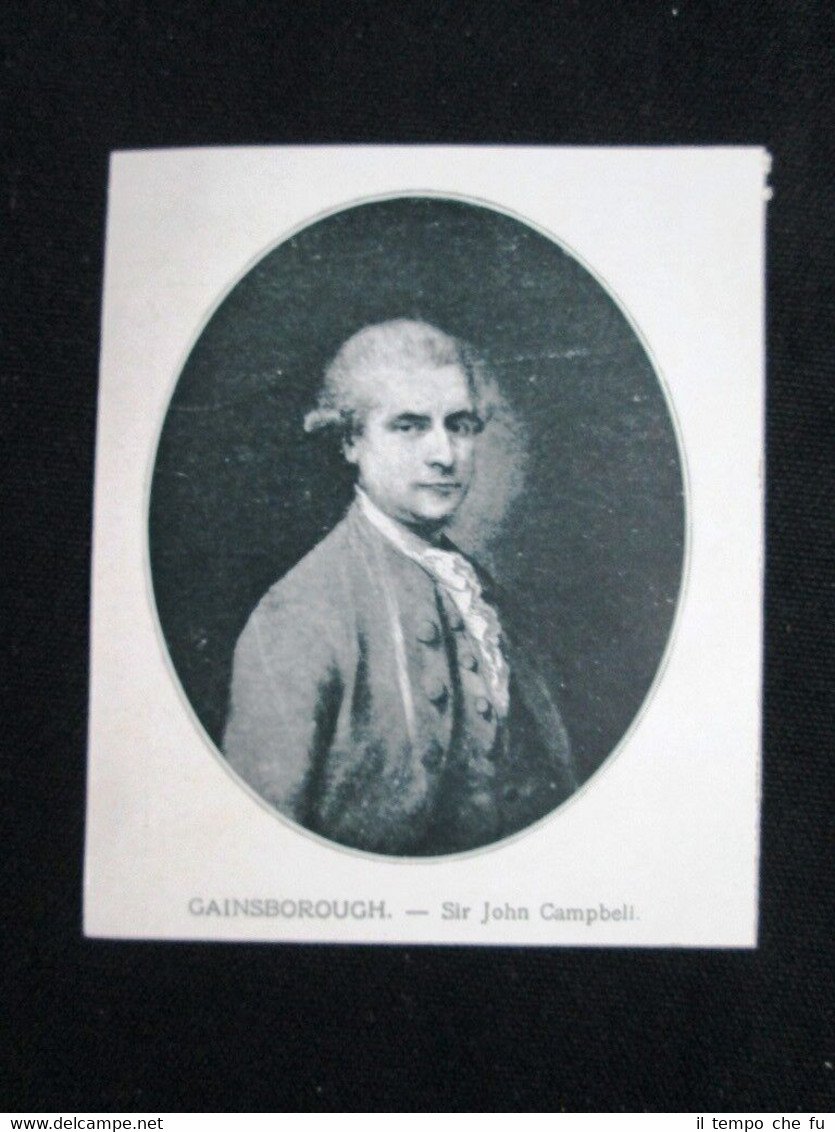 Gainsborough - Sir John Campbell Stampa del 1905