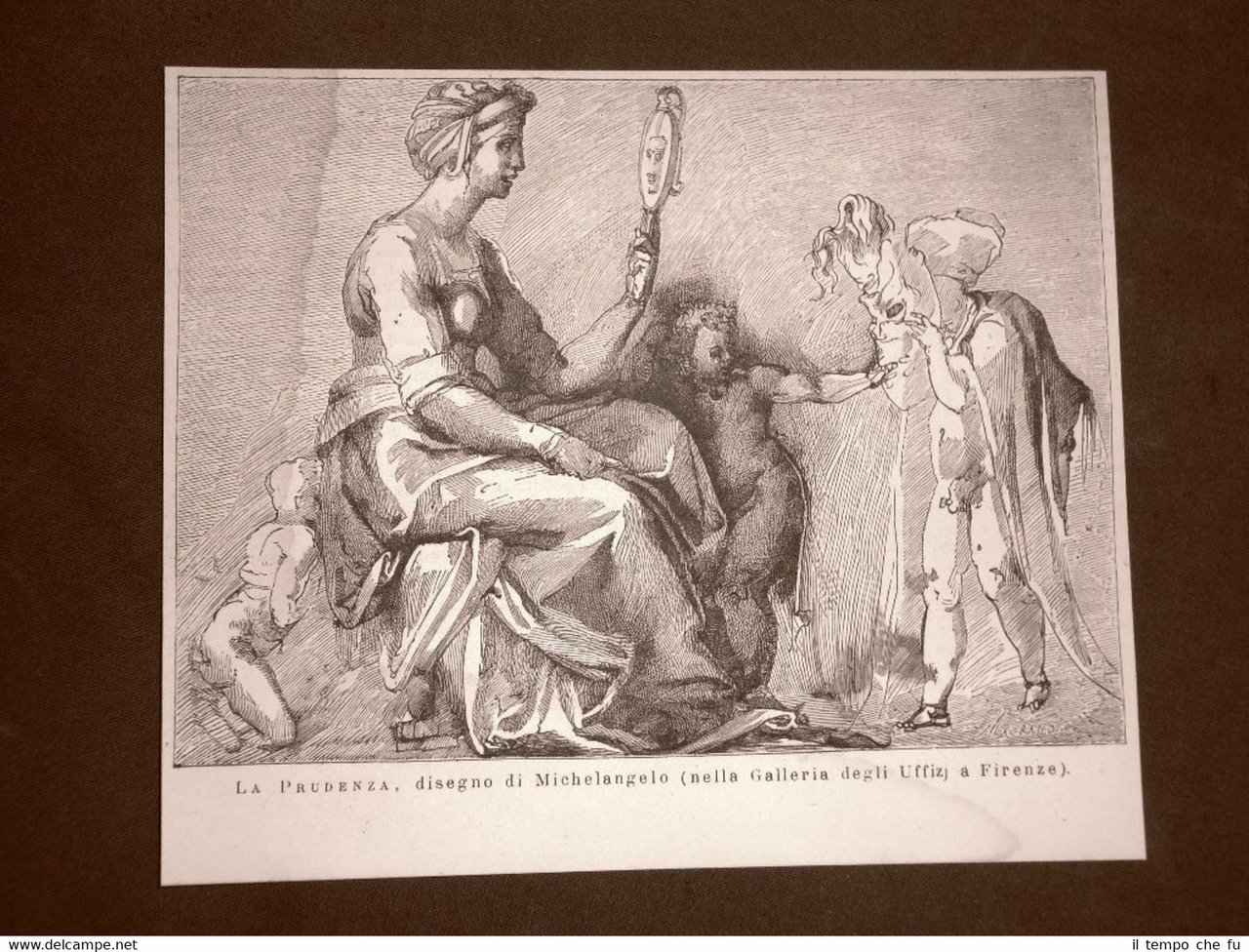 Galleria degli Uffizi di Firenze nel 1876 La prudenza di …