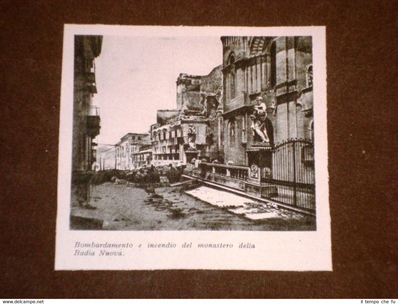 Garibaldi a Palermo Bombardamento ed Incendio del Monastero della Badia …